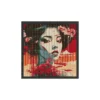 Carré jacquard Katana - rouge