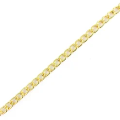 Chaine à maillons 9 mm doré