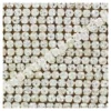 Chaine strass argenté x 20 cm