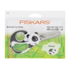 Ciseaux Enfants - Panda 13 cm, droitiers et gauche - Fiskars