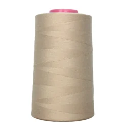 Cone de fil à coudre beige clair 4 573 m 100% polyester - Couture loisirs
