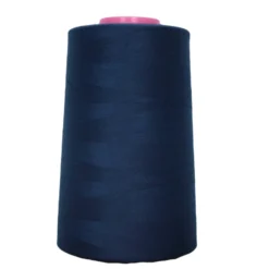 Cone de fil à coudre marine 4 573 m 100% polyester - Couture loisirs