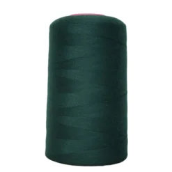 Cone de fil à coudre vert foncé4 573 m 100% polyester - Couture loisirs