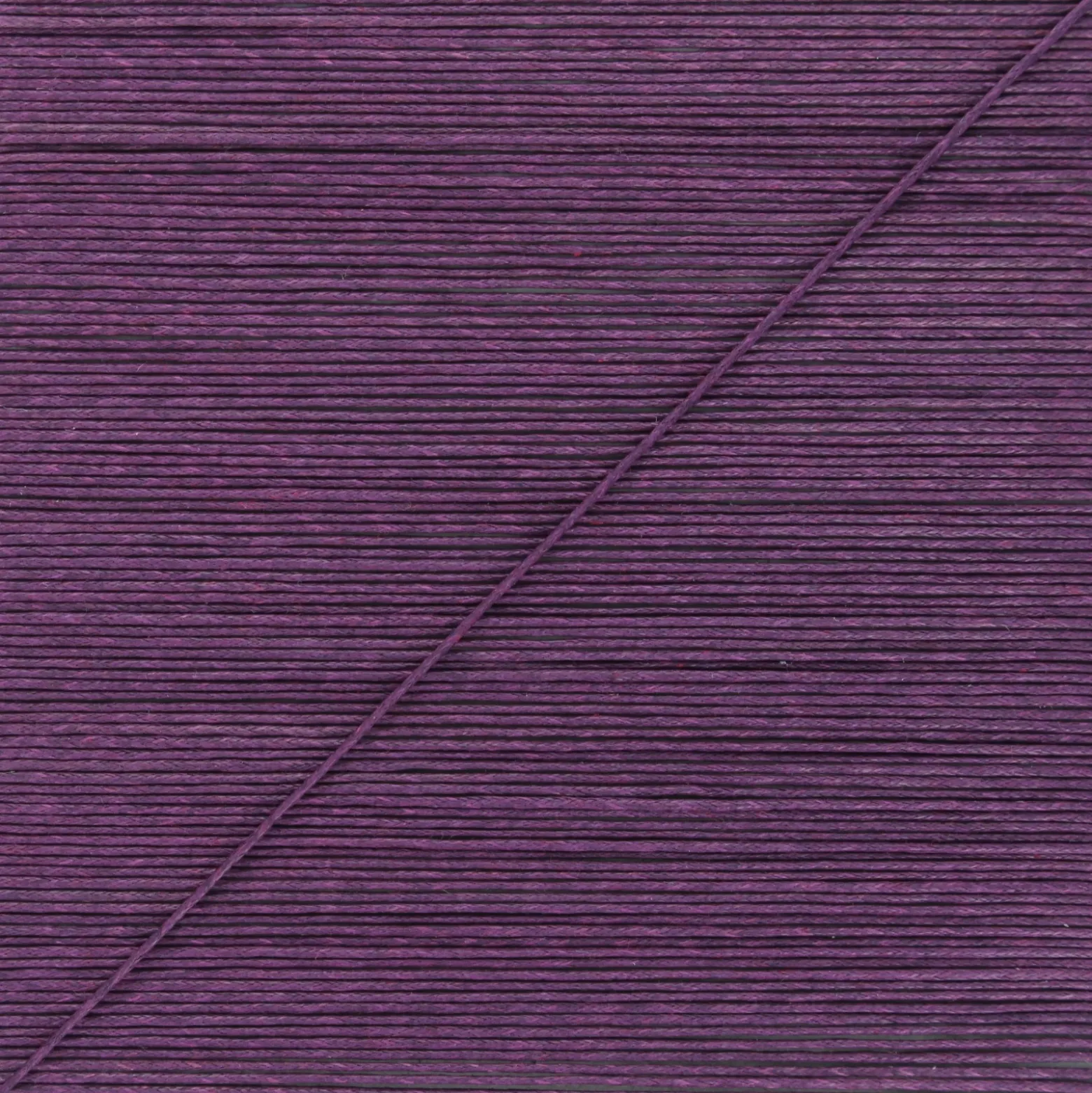 Cordon aspect cuir - violet