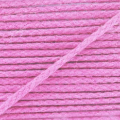 Cordon coton grand teint rose