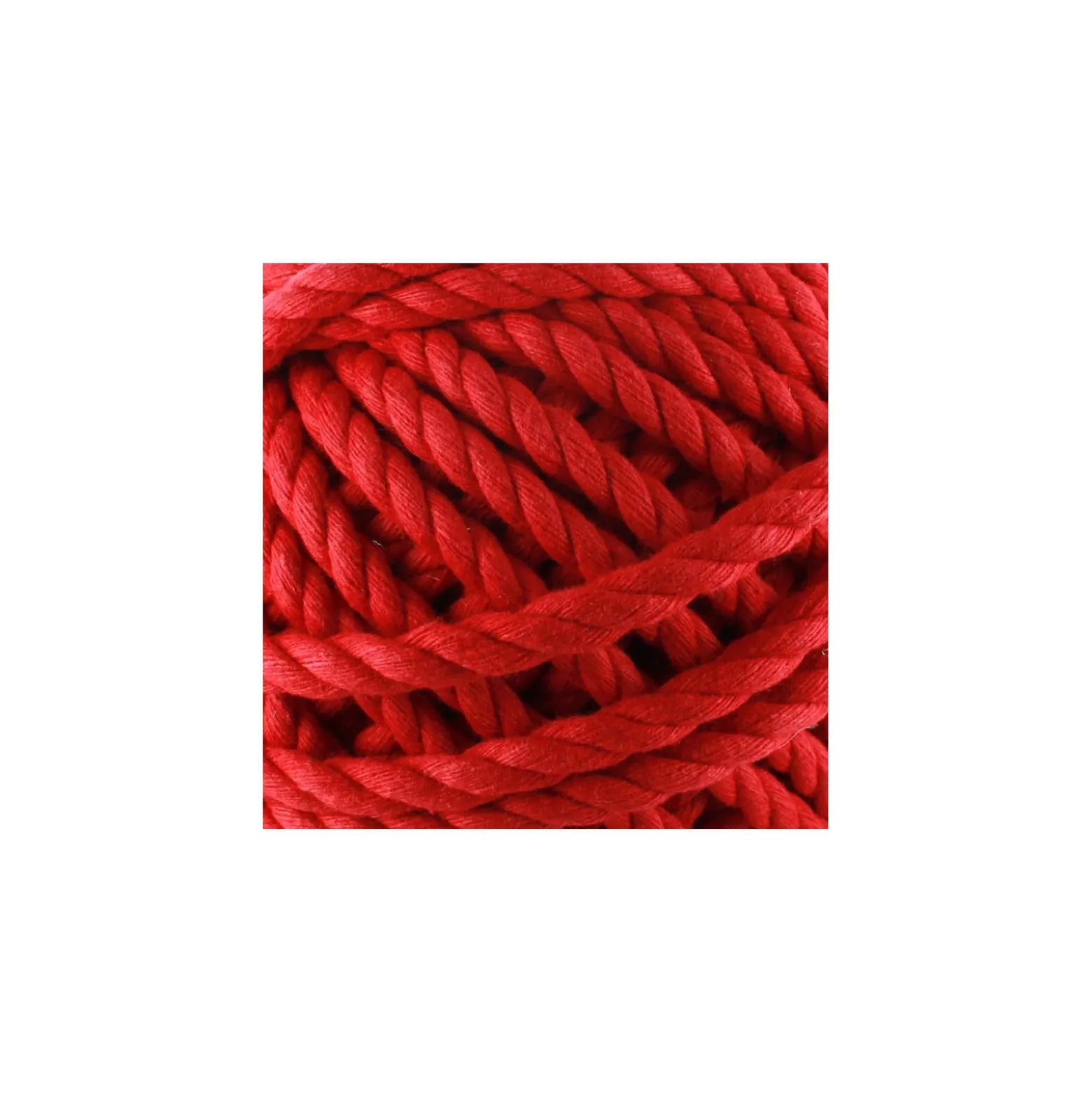Cordon coton macramé