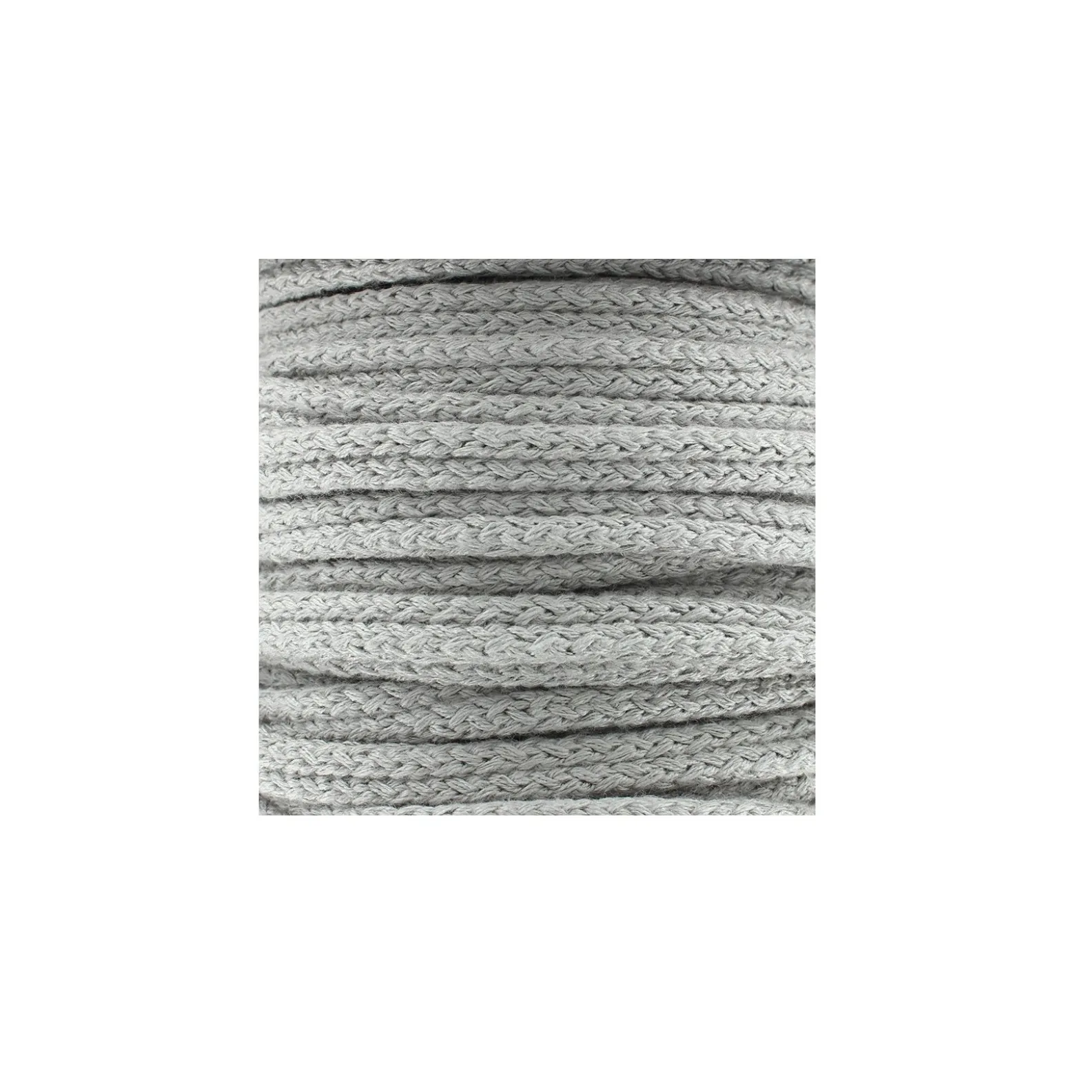 Cordon d'ameublement double - gris clair