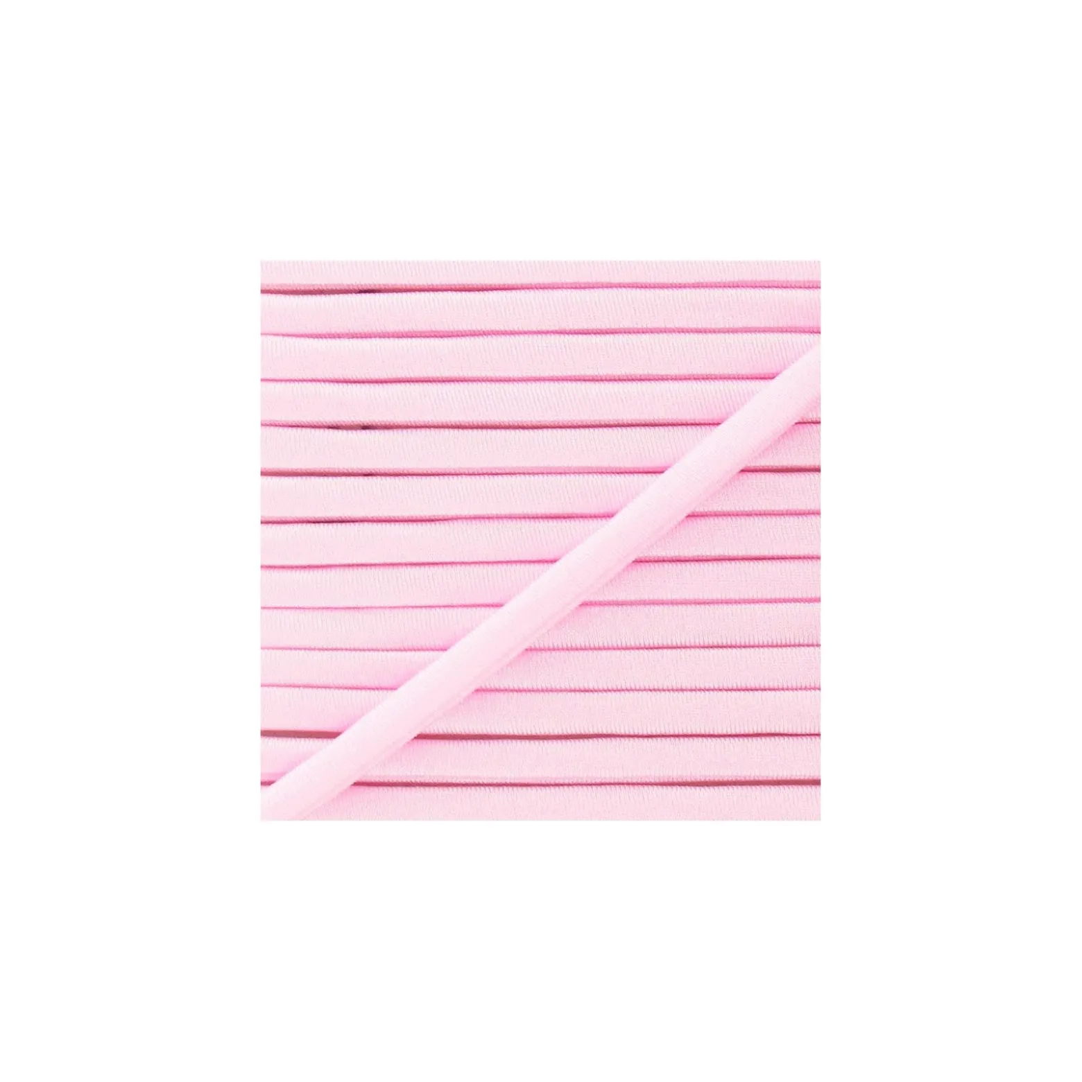 Cordon Maillot de Bain Uni - Rose
