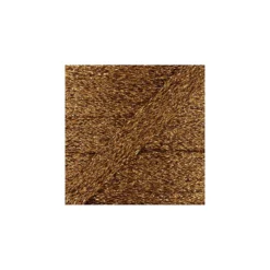 Cordon plat tressé lurex - cuivre