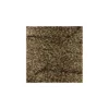Cordon plat tressé lurex - noisette