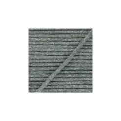 Cordon rond lurex 6mm - gris