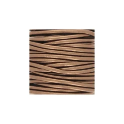 Cordon simili cuir Metallic