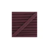 Cordon simili cuir métallisé bordeaux