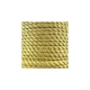 Cordon torsadé métallisé 4 mm doré x 50cm