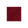 Cordon Tressé aspect cuir Odessa 9 mm - rouge
