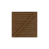 Cordon Tressé aspect cuir Odessa 9 mm - marron