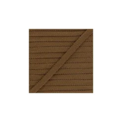 Cordon Tressé aspect cuir Odessa 9 mm - marron