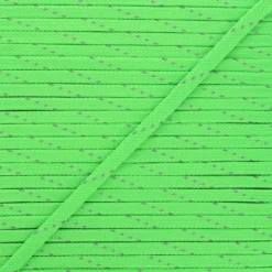 Cordon tressé Fluoria 9mm - vert fluo