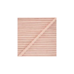 Cordon tricoté chiné 7 mm - rose pâle