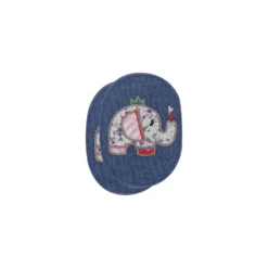 Coudière/Genouillère Éléphant sur jeans