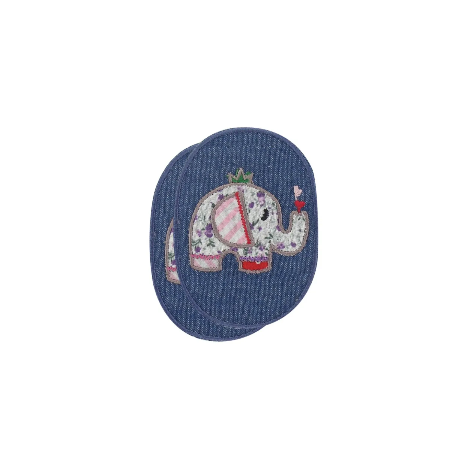 Coudière/Genouillère Éléphant sur jeans