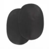 Coudières Cuir Agneau véritable noir