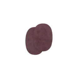 Coudières Cuir Veau velours granata