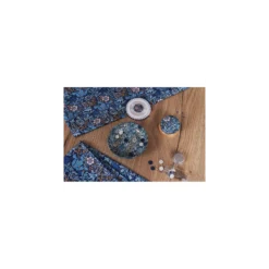 Coupelle aimantée pour aiguilles et épingles Hobby Gift Create - Collection fleurs bleues