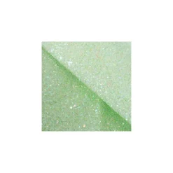 Coupon 120 cm x 135 cm Glitter Fiesta glass - amande