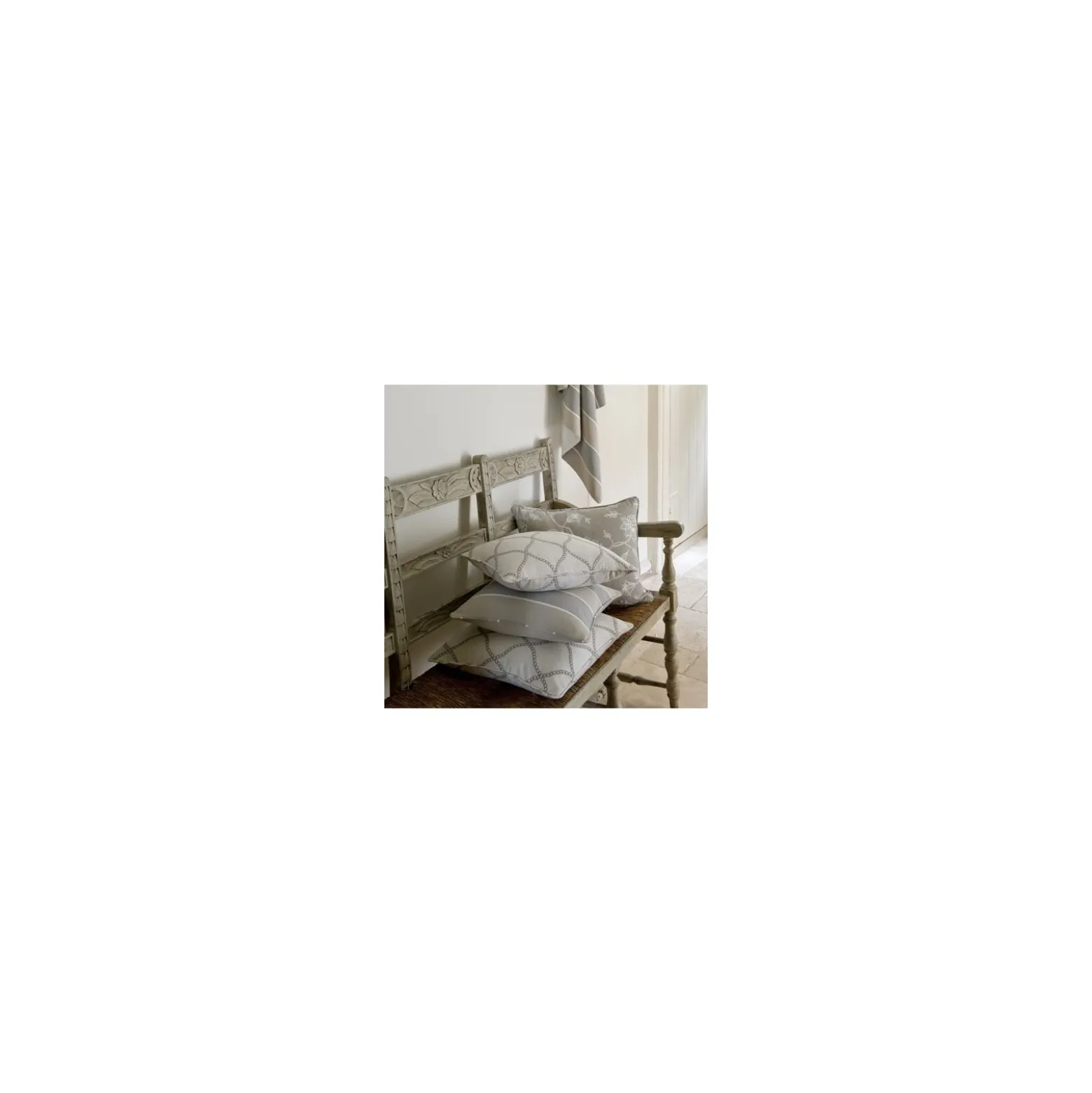 Coupon 200 cm x 140 cm Tissu Clarke & Clarke Ribble Valley Sawley Citrus