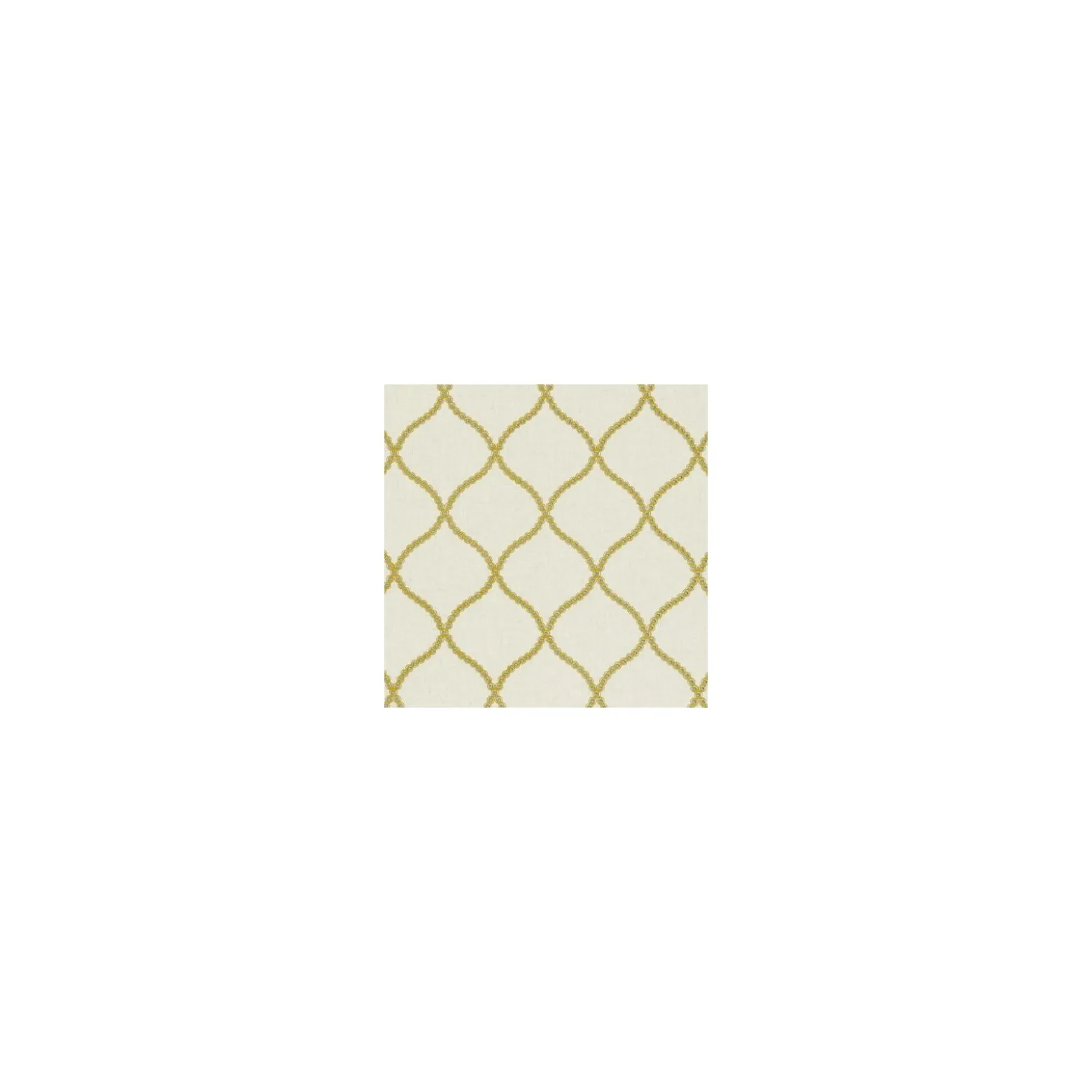 Coupon 200 cm x 140 cm Tissu Clarke & Clarke Ribble Valley Sawley Citrus