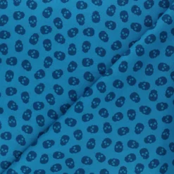 Coupon 100 cm x 110 cm Tissu coton Andover Fabrics The Watcher - turquoise