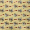 Coupon 100 cm x 110 cm Tissu coton Camelot Fabrics Tom and Jerry together - jaune