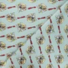 Coupon 100 cm x 110 cm Tissu coton Camelot Fabrics Tom and Jerry together - opaline