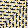 Coupon 100 cm x 110 cm Tissu coton Justice league Batman retro camo - blanc