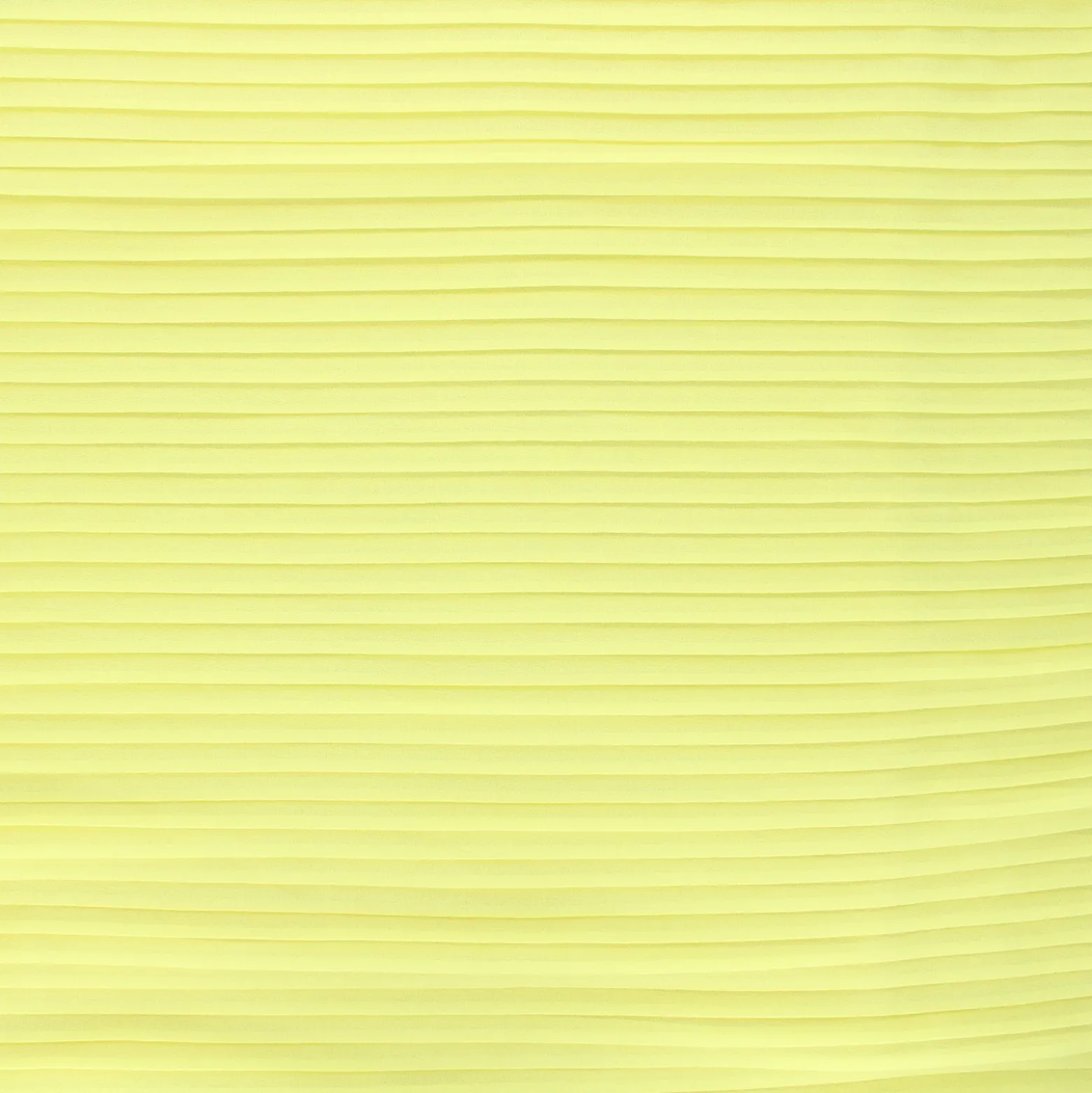 Coupon 100 cm x 145 cm Tissu crêpe léger plissé - jaune clair