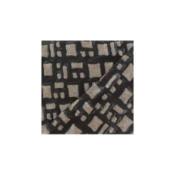 Coupon 100 cm x 150 cm Tissu Lycra Paillettes St Tropez Doré