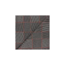 Coupon 100 cm x 150 cm Tissu Maille polyviscose lurex Gordon - rouille