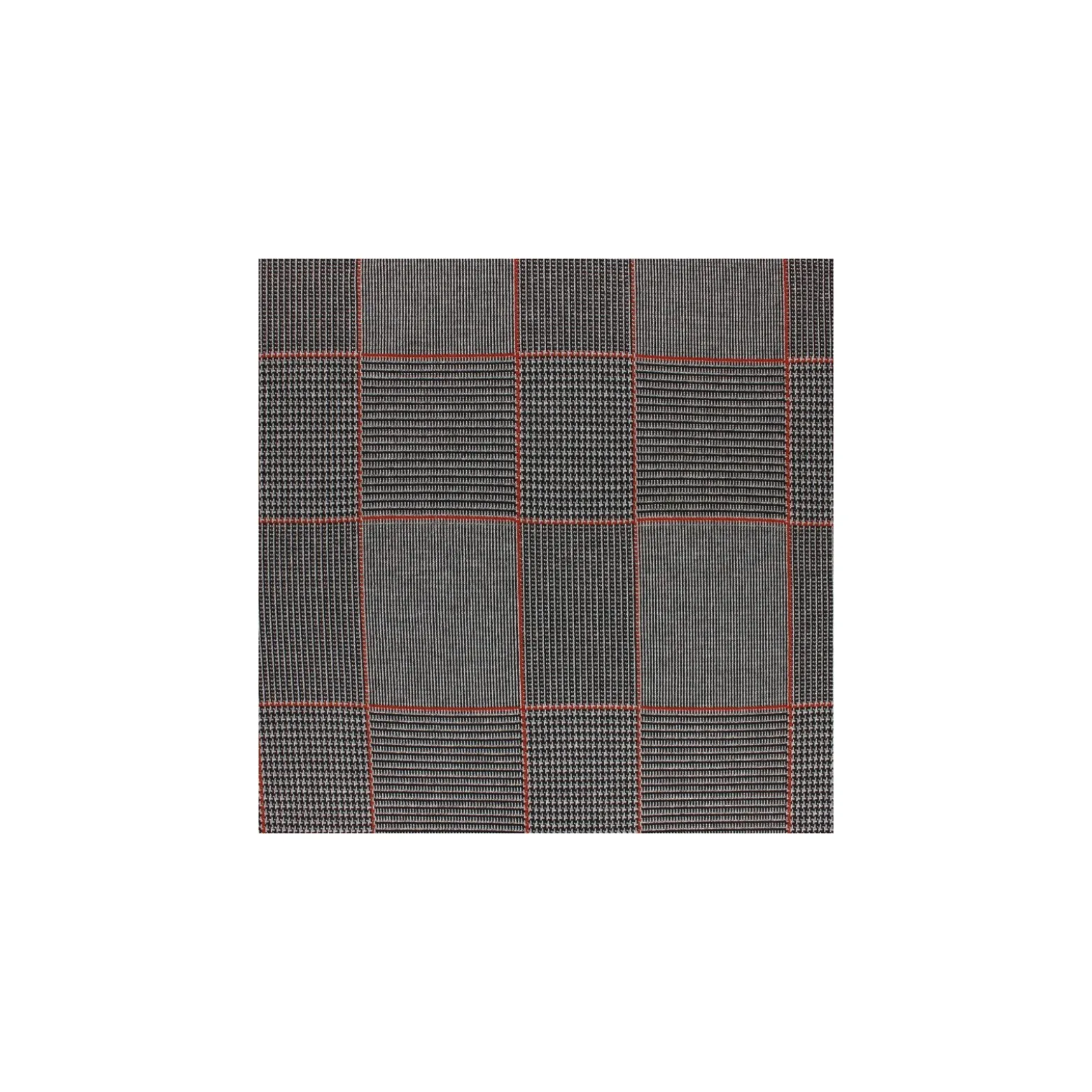 Coupon 100 cm x 150 cm Tissu Maille polyviscose lurex Gordon - rouille