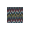 Coupon 100 cm x 140 cm Tissu Mousseline lurex Misso - pétrole