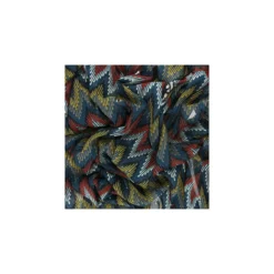 Coupon 100 cm x 140 cm Tissu Mousseline lurex Misso - pétrole