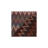 Coupon 100 cm x 140 cm Tissu Mousseline lurex Misso - brique