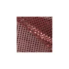 Coupon 100 cm x 105 cm Tissu paillettes 6mm grenat