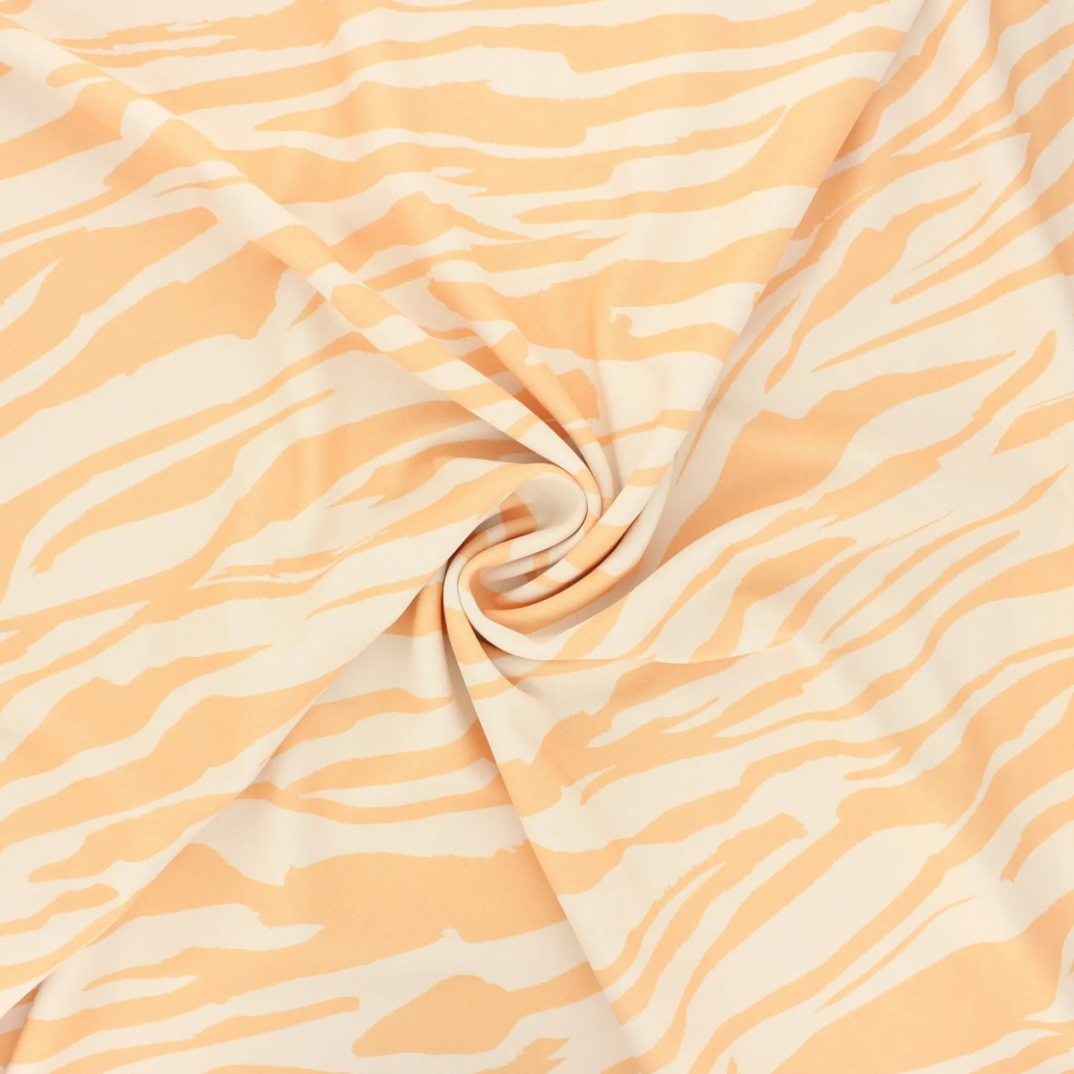 Coupon 100 cm x 150 cm Tissu polyester Punchy zebra - jaune