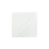 Coupon 150 cm x 45 cm Tissu toile transat avec lisière à coudre - blanc