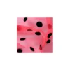 Coupon 100 cm x 140 cm Tulle Beauty point Floqué velours - rouge fluo