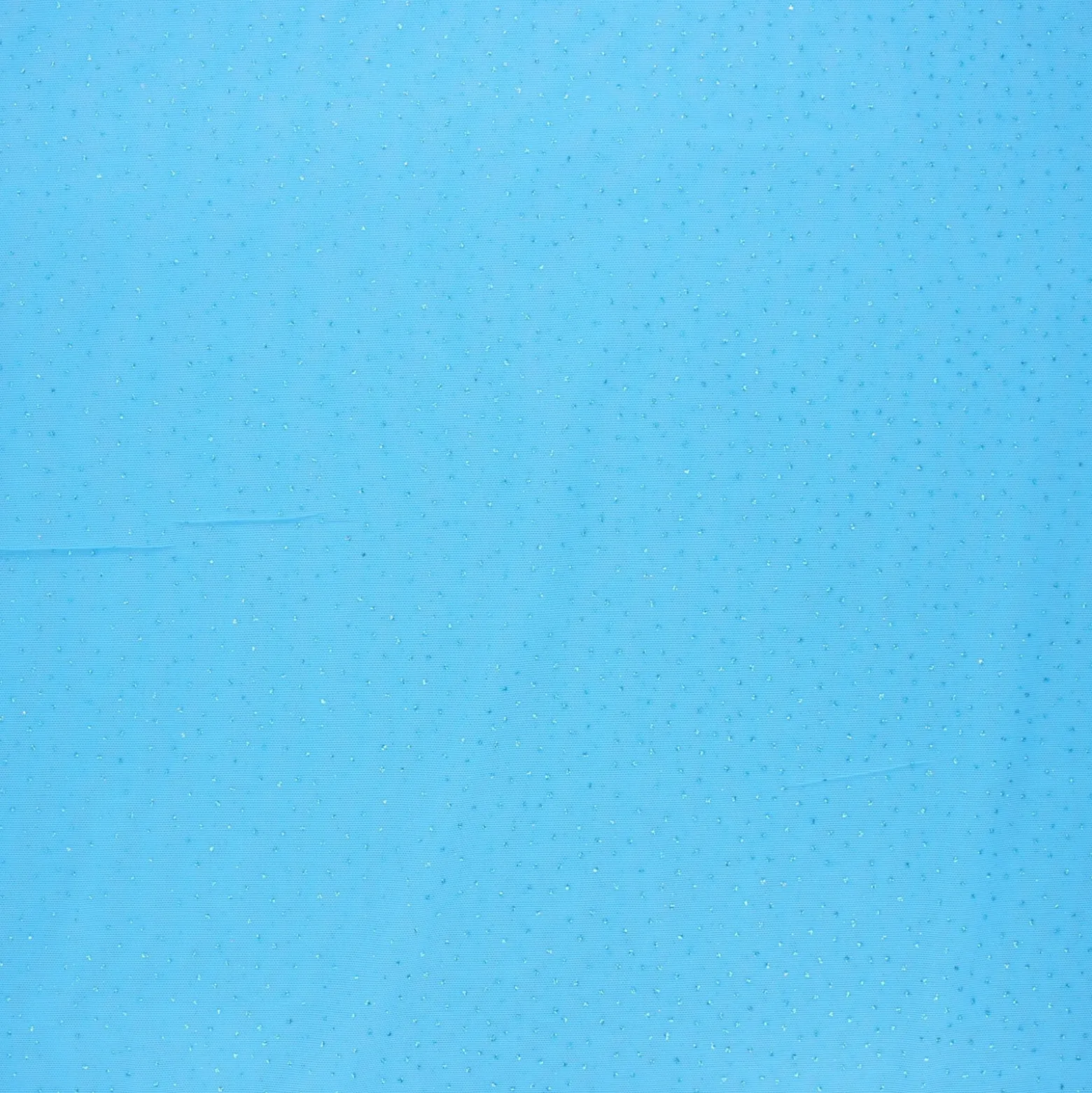 Coupon 100 cm x 150 cm Tulle élasthanne pailleté - bleu