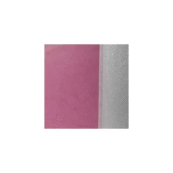 Coupon 100 cm x 140 cm Tulle luxe petite résille argenté