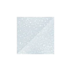 Coupon 150 cm x 140 cm Tulle pastilles paillettées blanc