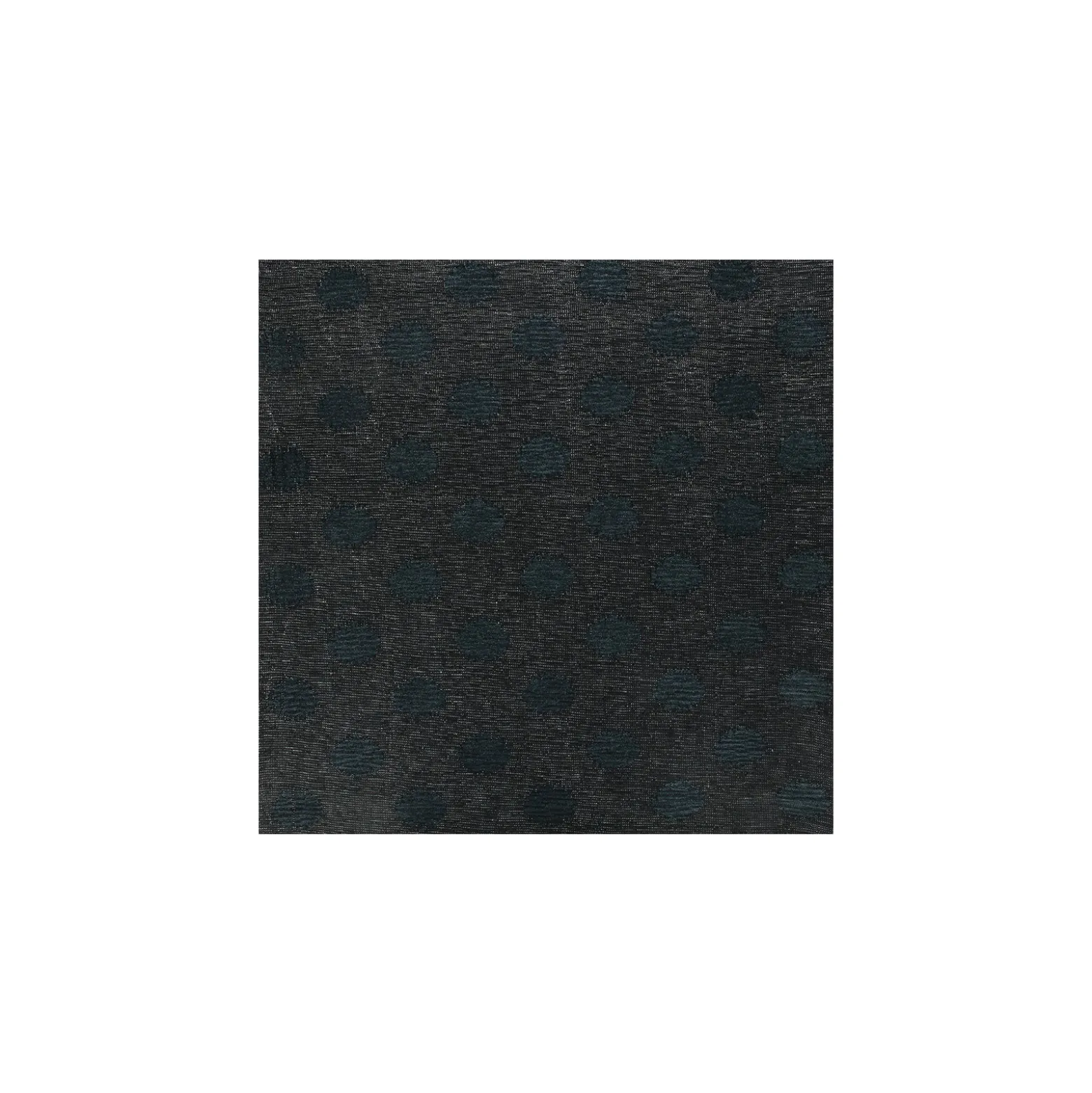 Coupon 100 cm x 155 cm Tulle souple irisé pois noir - noir